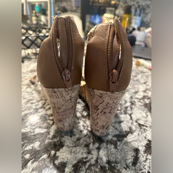Cork summer wedges - Picture 2 of 4
